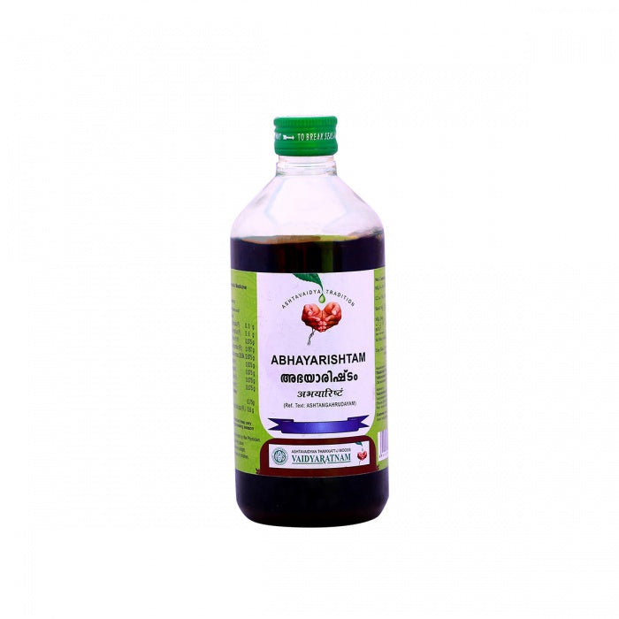 ABHAYARISHTAM 450ML (VAIDYARATNAM OUSHADASALA)