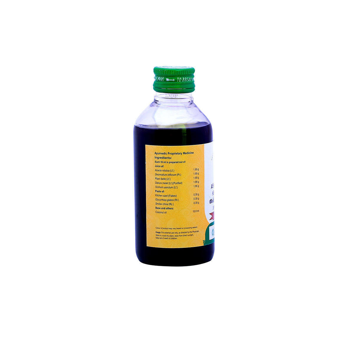 Ashtapathradi Kera Thailam (Vaidyaratnam) 200ml