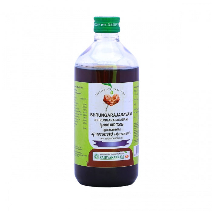 BRINGARAJASAVAM 450ML (VAIDYARATNAM OUSHADASALA)