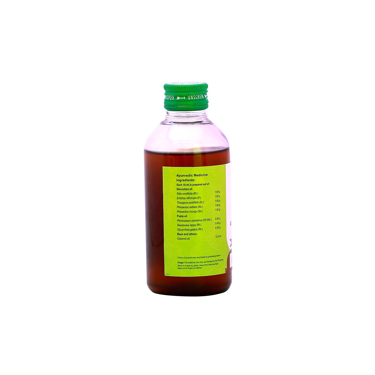 Balahatadi Kera Thailam (Vaidyaratnam) 200ml