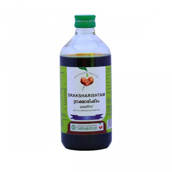 DRAKSHARISHTAM 450ML (VAIDYARATNAM OUSHADASALA)