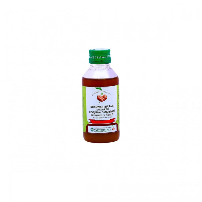 Dhanwantharam 3 Aavarthi (Vaidyaratnam) 100ml
