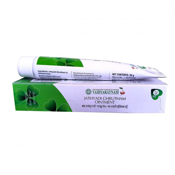 Jathyadi Ghrutham Ointment (Vaidyaratnam) 20g