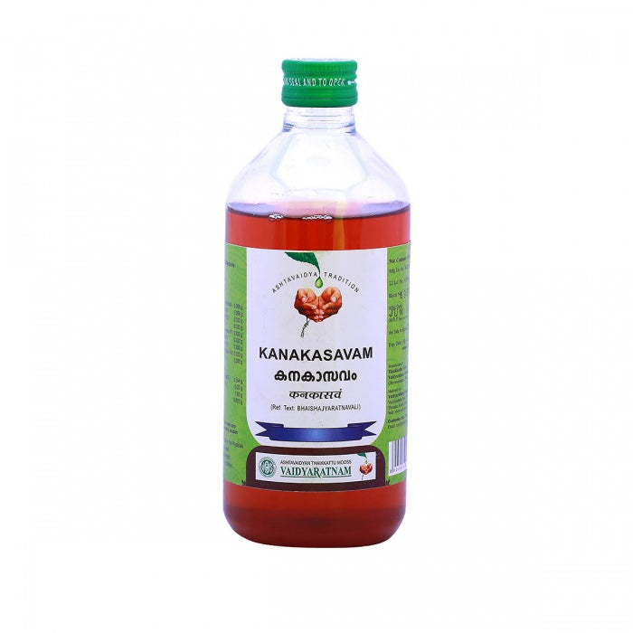 KANAKASAVAM 450ML (VAIDYARATNAM OUSHADASALA)