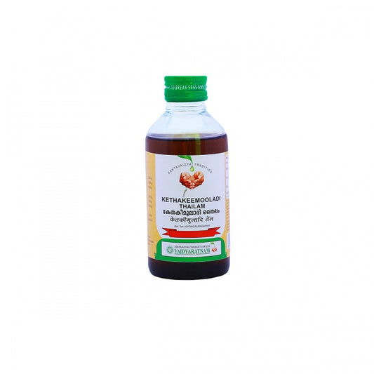 Kethakeemooladi Thailam (Vaidyaaratnam) 200ml