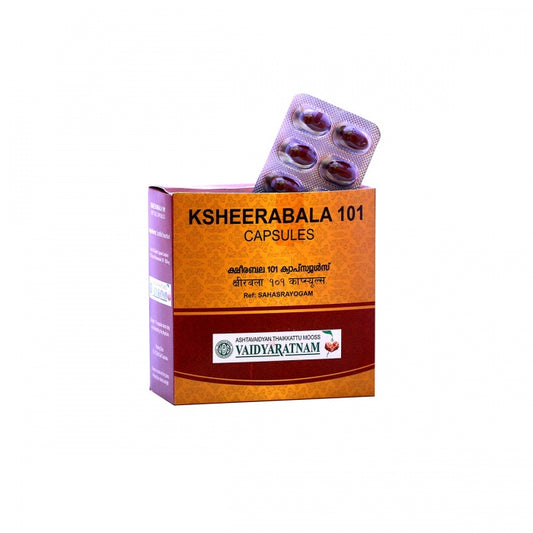 Ksheerabala 101 Soft Gel Capsule (Vaidyaratnam) 10Tab