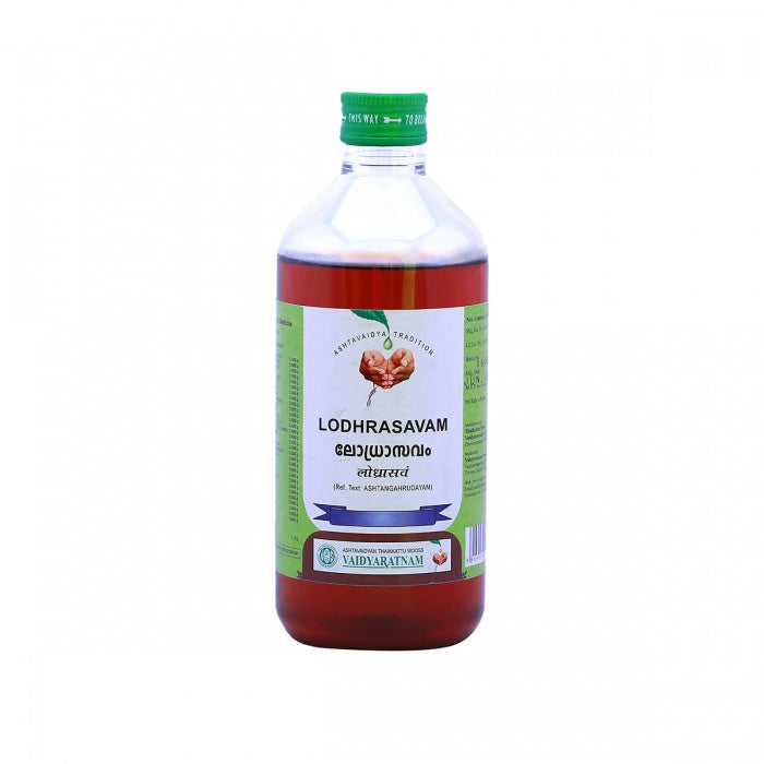 LODHRASAVAM 450ML (VAIDYARATNAM OUSHADASALA)