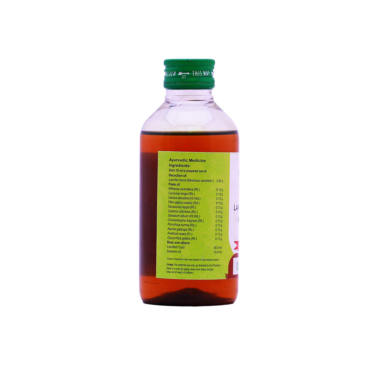 Lakshadi Thailam (Vaidyaratnam) 200ml