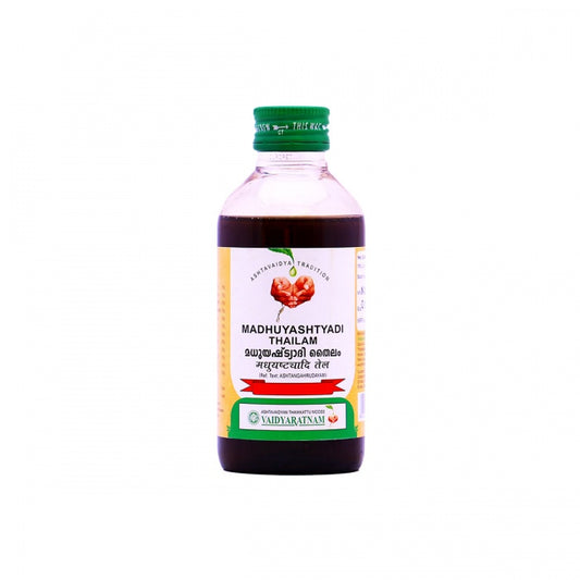 Madhuyashtyadi Thailam (Vaidyaratnam) 200ml