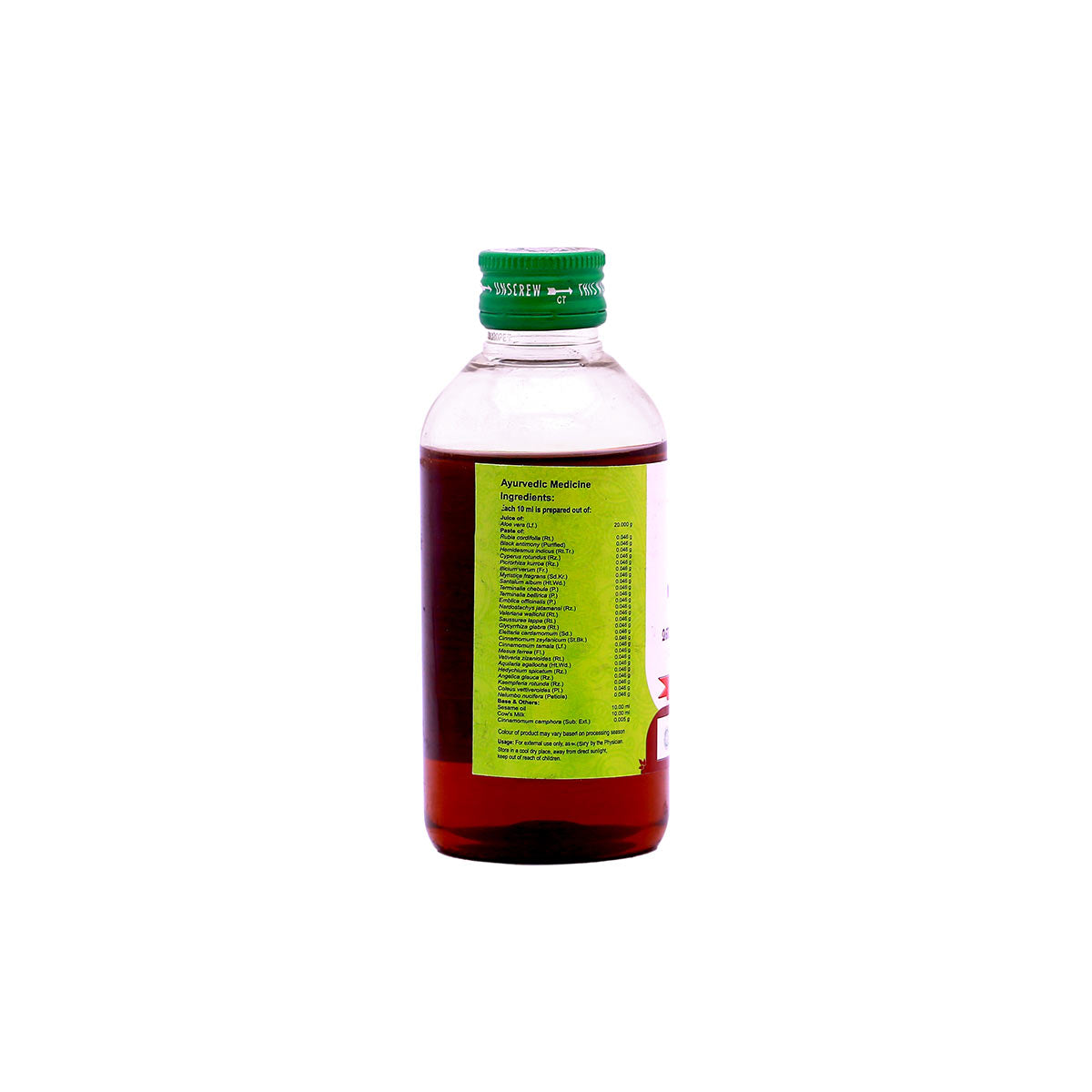 Manjishtadi Thailam (Vaidyaratnam) 200ml