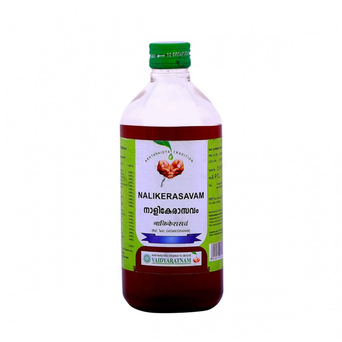 NALIKERASAVAM 450ML (VAIDYARATNAM OUSHADASALA)