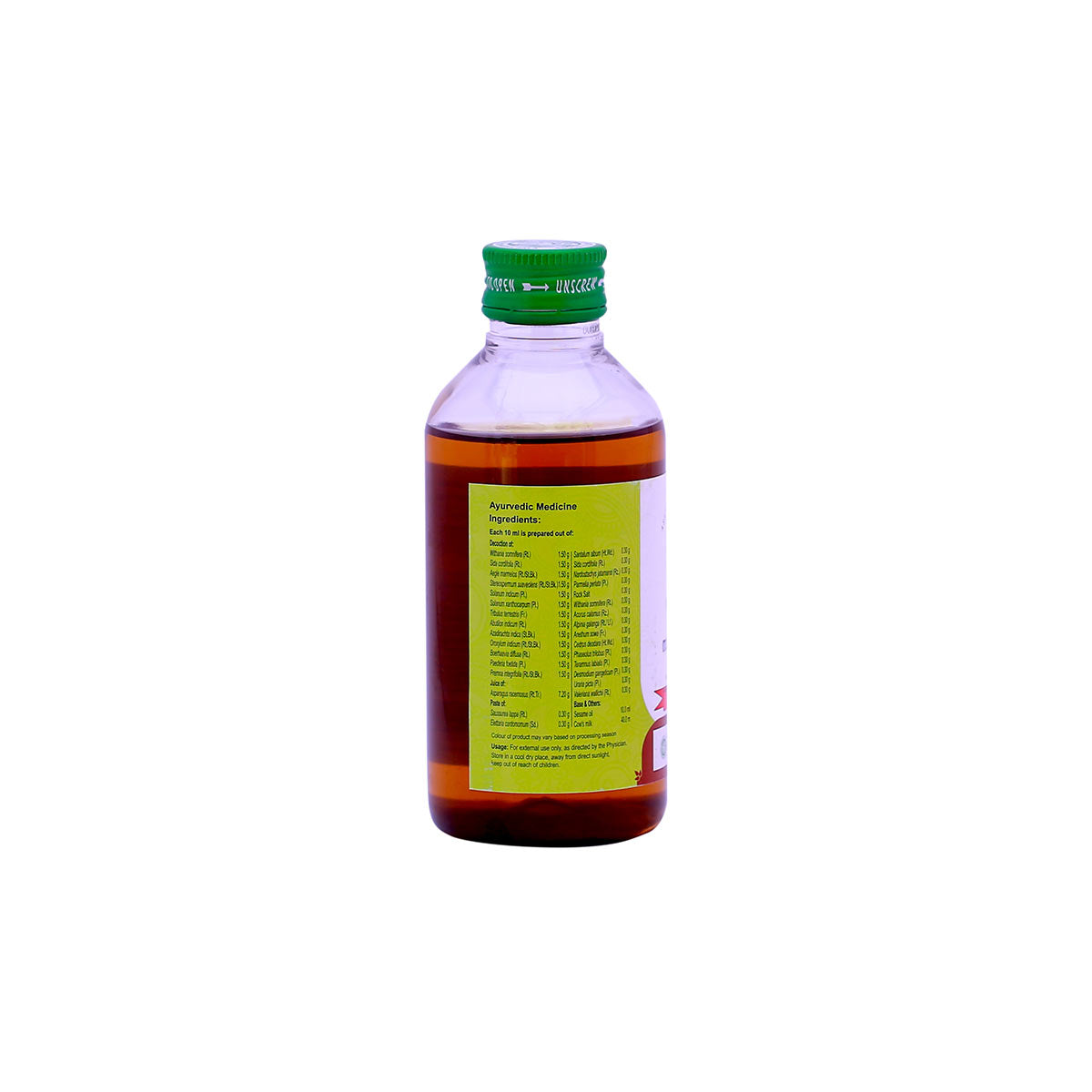 Narayana Thailam (Vaidyaratnam) 200ml