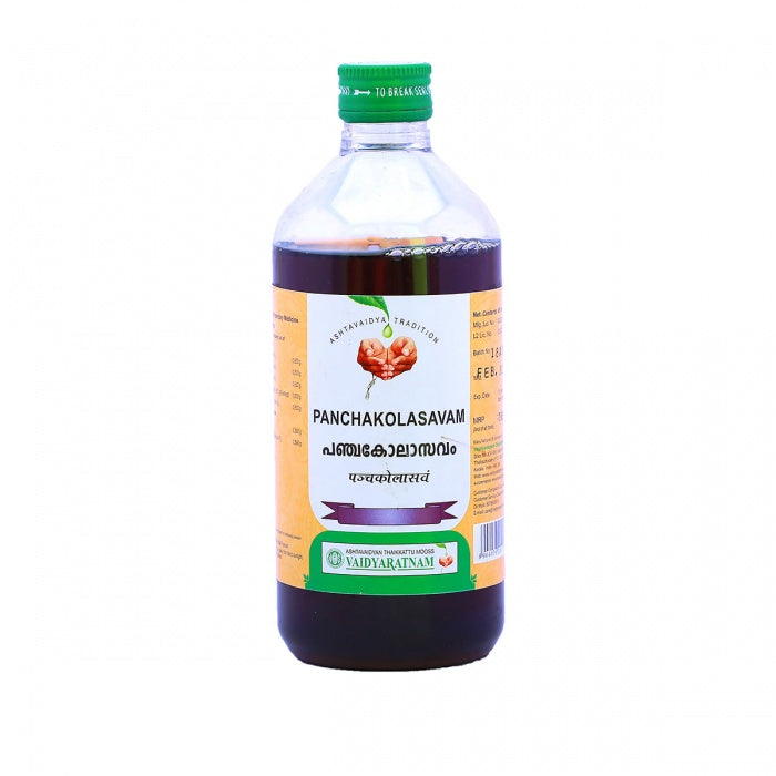 PANCHAKOLASAVAM 450ML (VAIDYARATNAM OUSHADASALA)