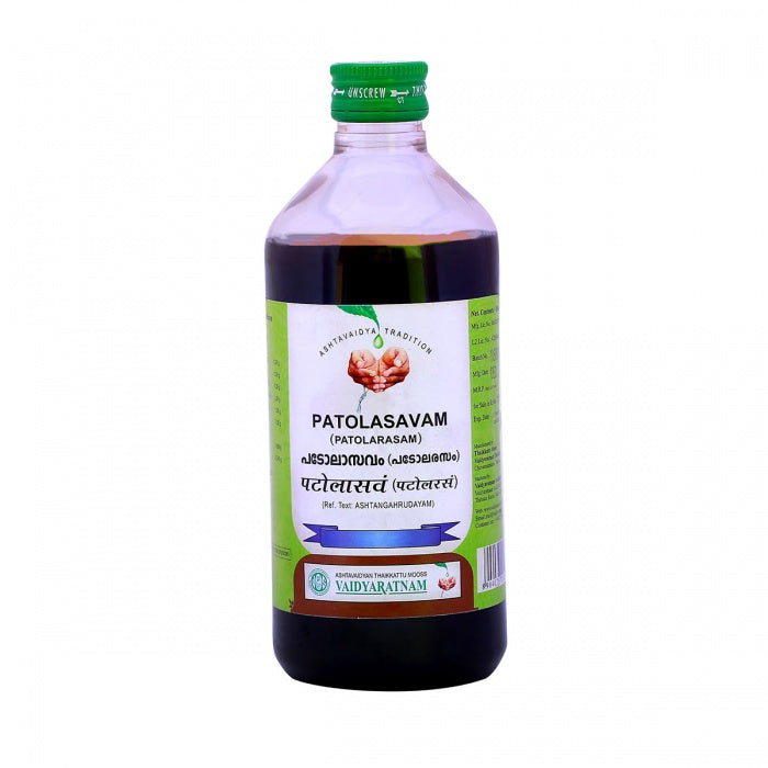 PATOLASAVAM 450ML (VAIDYARATNAM OUSHADASALA)