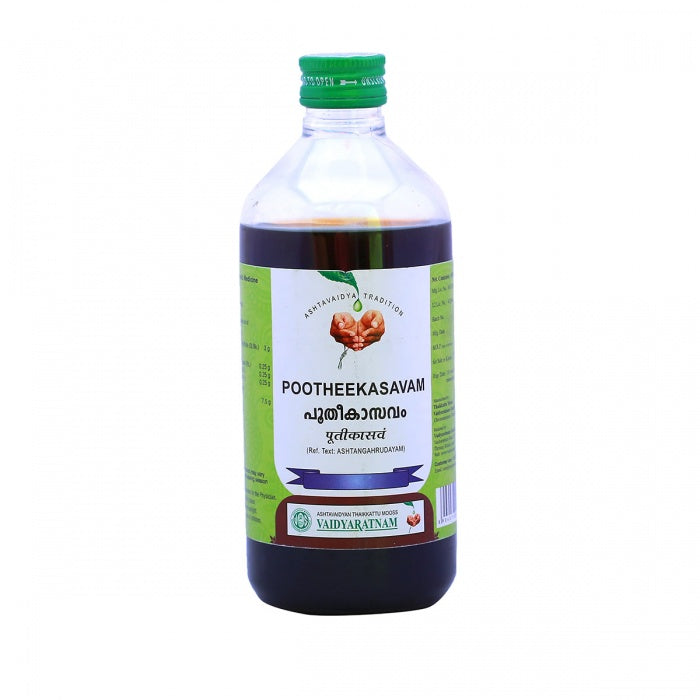 POOTHEEKASAVAM 450ML (VAIDYARATNAM OUSHADASALA)
