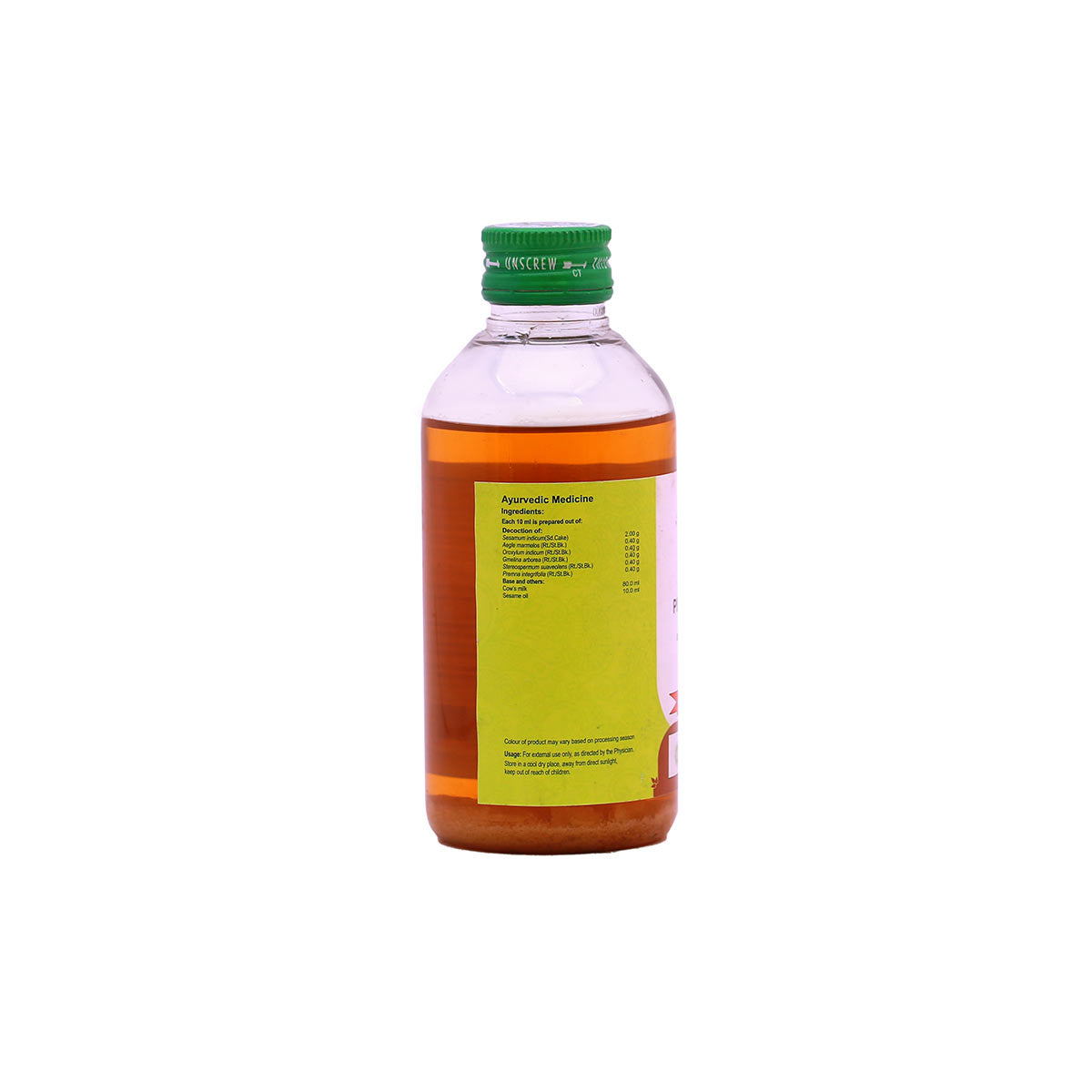Pinnyaka Thailam (Vaidyaratnam) 200ml