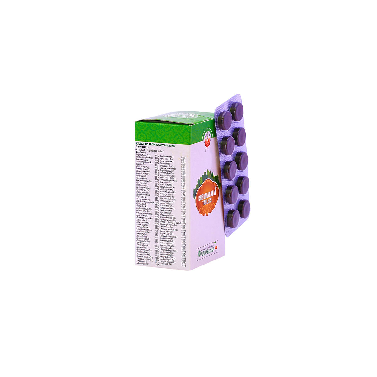 Rheumacalm Tablet (Vaidyaratnam) 10Tab