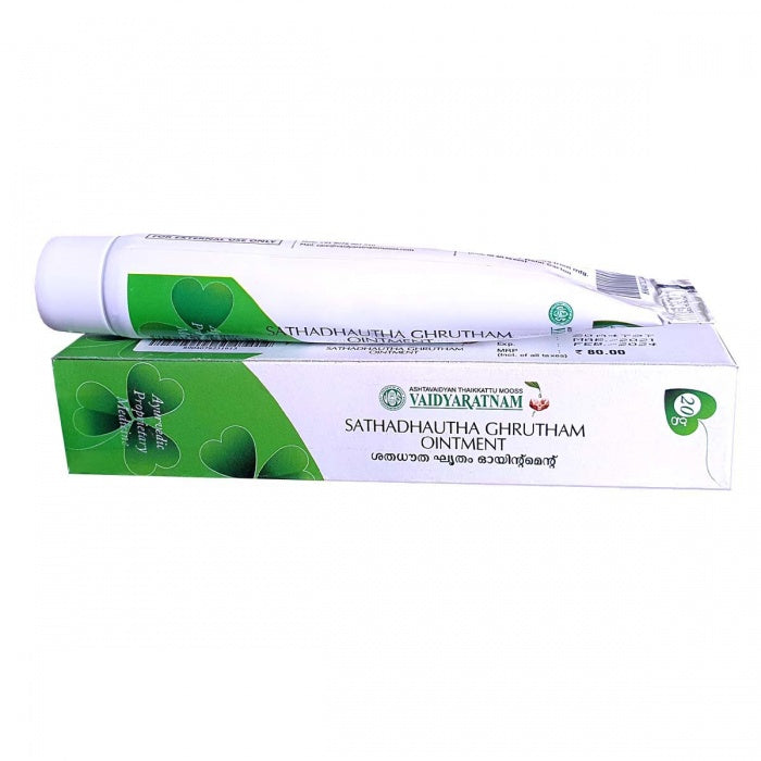 Sathadhautha Ghrutham Ointment (Vaidyaratnam) 20g