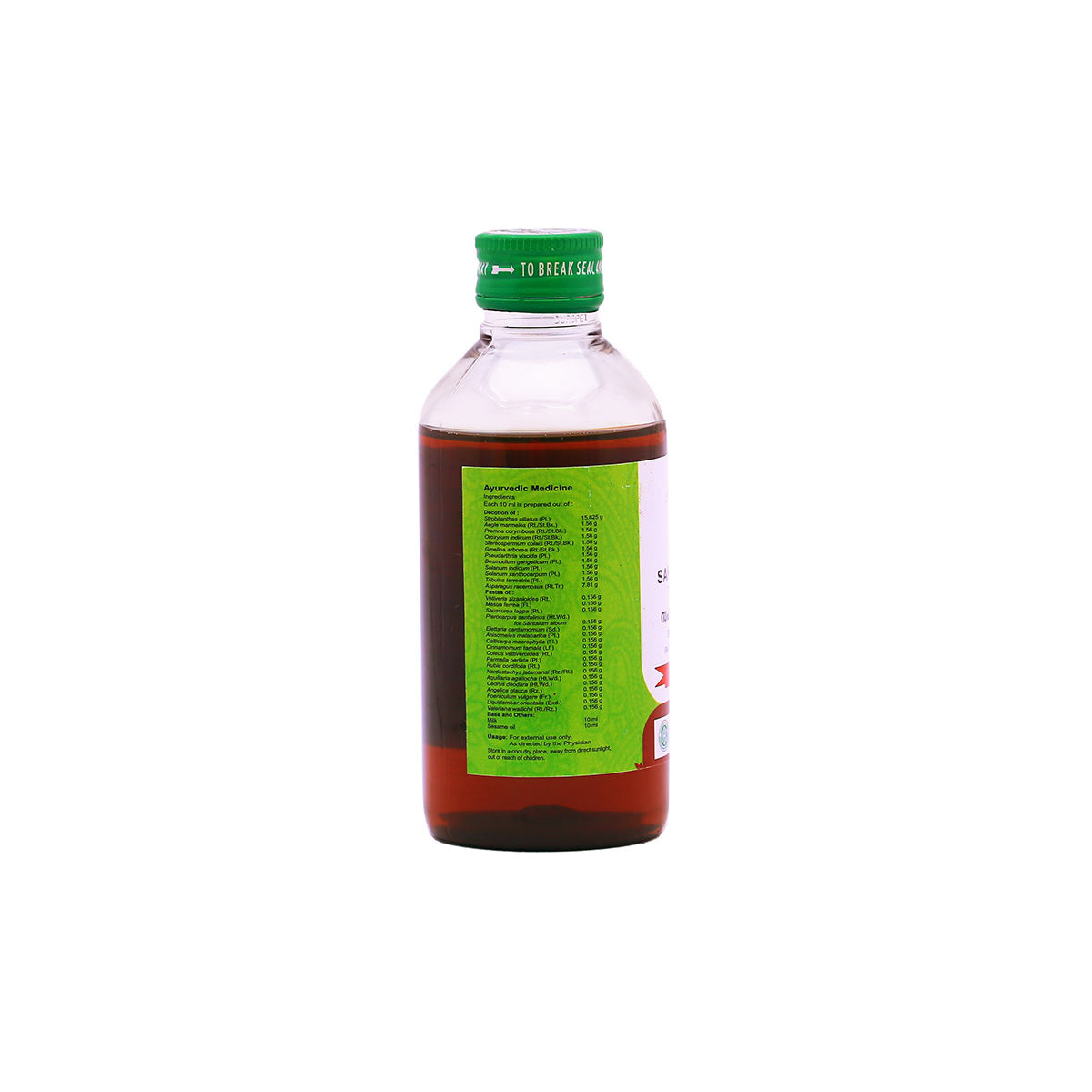 Sahacharadi Thailam Chikkanapakam (Vaidyaratnam) 100ml