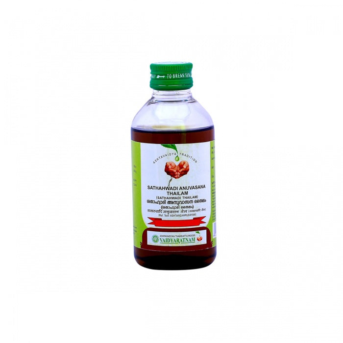 Sathahwadi Anuvasana Thailam (Vaidyaratnam) 200ml