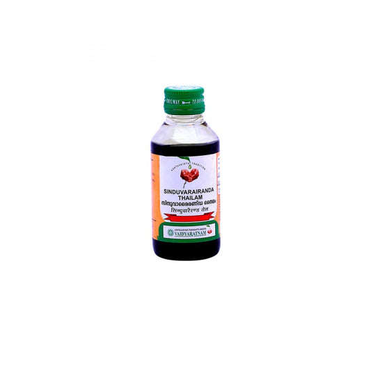 Sinduvarairandam Thailam (Vaidyaratnam) 100ml