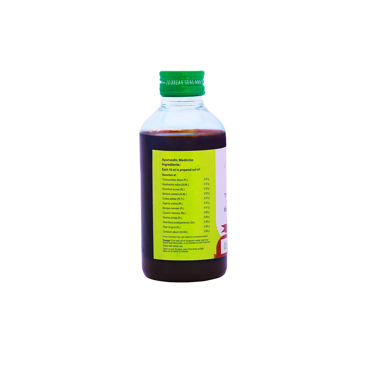 Thikthakam Kashayam (Vaidyaratnam) 200ml