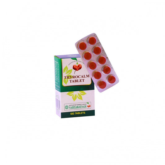 Thyrocalm Tablet (Vaidyaratnam) 10Tab