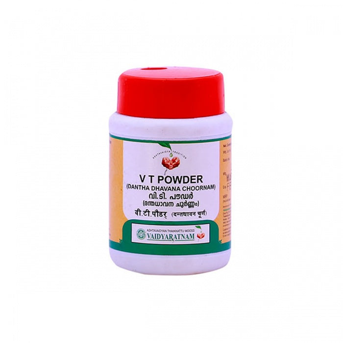 Vaidyaratnam Tooth Powder (Danthadhavana Choornam) (Vaidyaratnam) 50g