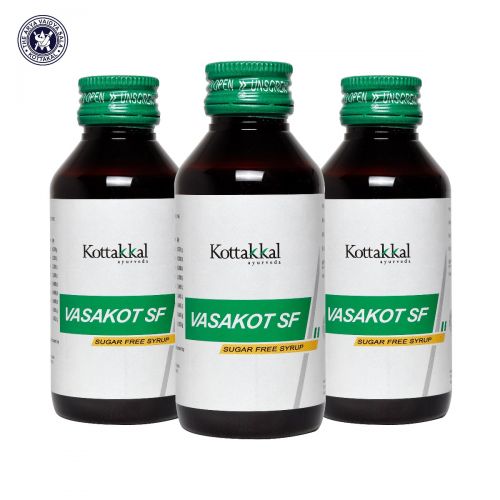 Vasakot SF(Sugar Free) Syrup (Kottakkal) 100ml