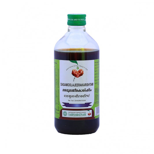 DASAMOOLAJEERAKARISHTAM 450ML (VAIDYARATNAM OUSHADASALA)