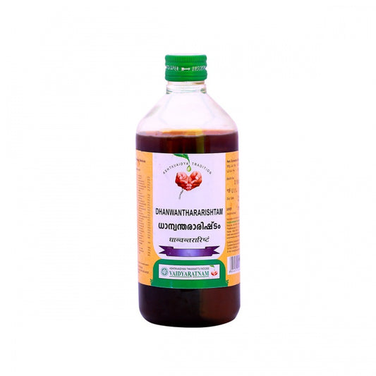 DHANWANTHARARISHTAM 450ML (VAIDYARATNAM OUSHADASALA)